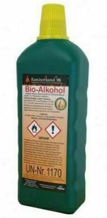 Bio-Ethanol (96,6%) 1 Liter für 1,2 Liter Händedesinfektion hochwirksam gegen SARS CoV2 (Covid19) Corona